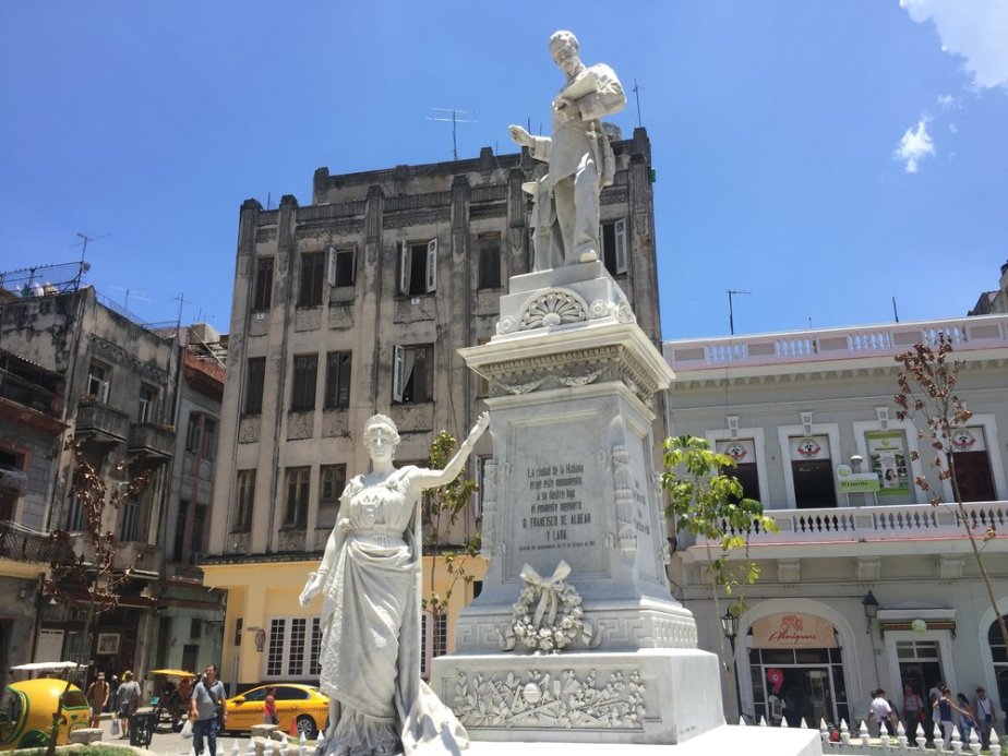   The square in Matanzas.  A college graduation was happening just across the street.   